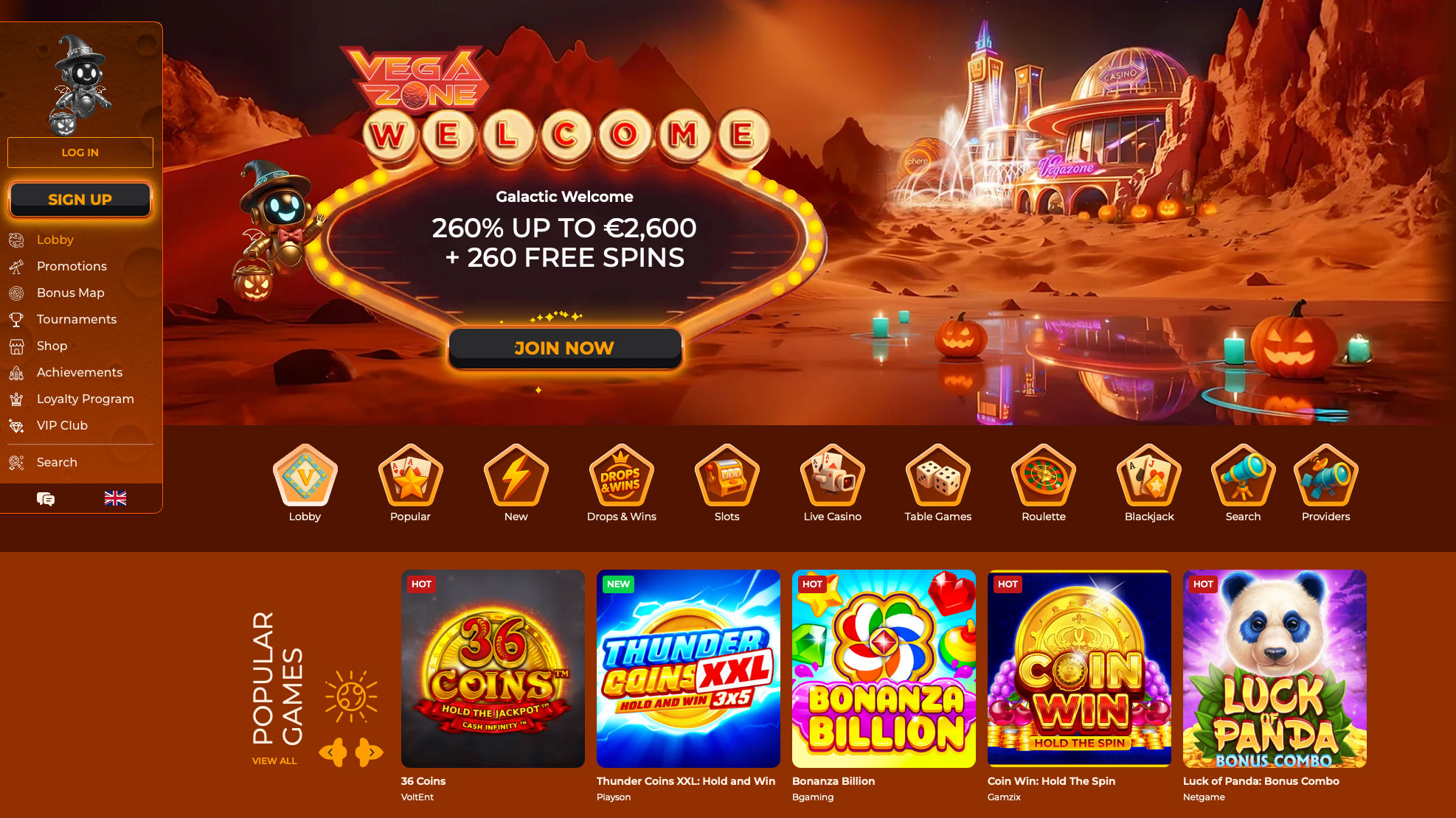 vegazone casino welcome bonus